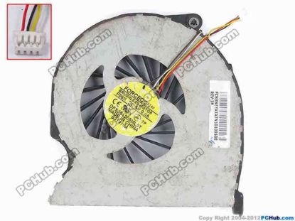 82602 Forcecon DFS551205ML0T Cooling Fan  F96K, w20x4x4, 5V 0.5A, Bare Fan Forcecon DFS551205ML0T Cooling Fan  