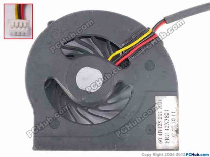 82748 Panasonic UDQFVEH15FFD Cooling Fan  60.4B425.001, w35x3x4, 5V 0.25A, Bare Fan Panasonic UDQFVEH15FFD Cooling Fan  