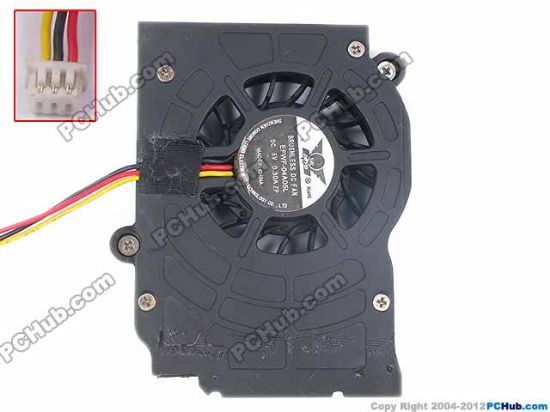 82930 Other Brands EVERCOOL Cooling Fan  EFWF-04A05L, w105x3x3, 5V 0.3A, Bare Fan Other Brands EVERCOOL Cooling Fan  