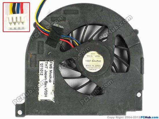 83149 Toshiba Common Item (Toshiba) Cooling Fan  w35x4x4, 5V, Bare fan Toshiba Common Item (Toshiba) Cooling Fan  