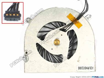 83172 Apple Common Item (Apple) Cooling Fan  K20.RHSX2.00S, w20x4x4, 5V, Bare fan Apple Common Item (Apple) Cooling Fan  