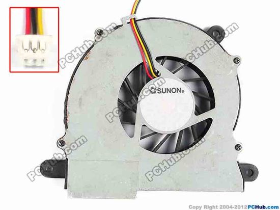 83193 SUNON Common Item (SUNON) Cooling Fan  w70x3x3, 5V, Bare fan SUNON Common Item (SUNON) Cooling Fan  