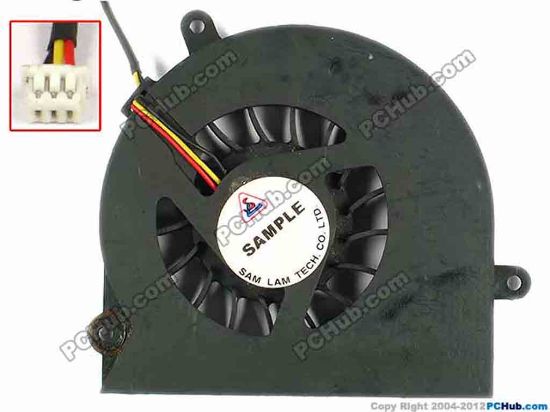 83308 SAM LAM Unknown Cooling Fan  w50x3x3, 5V, Bare fan SAM LAM Unknown Cooling Fan  