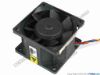 83385 Delta Electronics PFC0612DE Server - Square Fan -6J27, sq60x60x38, w50x4x4, 12V 1.68A Delta Electronics PFC0612DE Server - Square Fan 