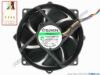 83390 SUNON KDE1209PTVX Server - Round Fan 13.MS.B3035.AF.GN, dia95x95x25, w115x4x4, 12V 7W SUNON KDE1209PTVX Server - Round Fan 