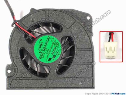 83413 ADDA AB0612HX-HC0 Server - Blower Fan TX1B, bw62x57x13, w95x2x2, 12V 0.24A ADDA AB0612HX-HC0 Server - Blower Fan 