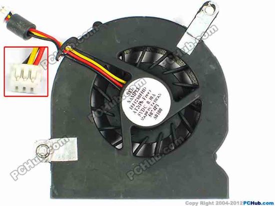 84241 SEI T5512S05HD Cooling Fan  AT2, w25x3x3, 5V 0.30A SEI T5512S05HD Cooling Fan  