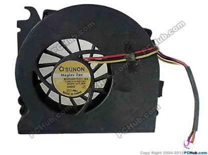84363 SUNON B0506PGV1-8A Cooling Fan  11.MS.V1.B1503.F.GN, w55x3x3, 5V 1.8W SUNON B0506PGV1-8A Cooling Fan  
