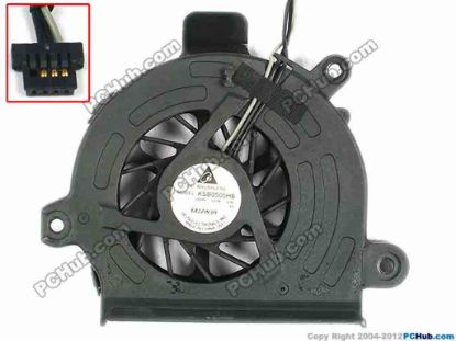 84395 Delta Electronics KSB0505HB Cooling Fan  -5J90, w30x3x4, 5V 0.27A Delta Electronics KSB0505HB Cooling Fan  