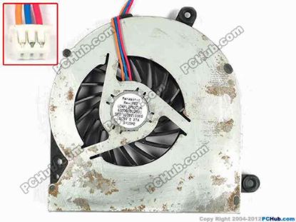 84396 Panasonic UDQFLZP03C1N Cooling Fan  6033B0022801, w40x3x3, 5V 0.27A Panasonic UDQFLZP03C1N Cooling Fan  