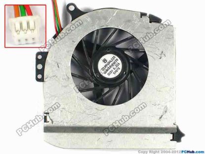 84397 Panasonic UDQFRPH26CF0 Cooling Fan  w45x3x3, 5V 0.22A Panasonic UDQFRPH26CF0 Cooling Fan  