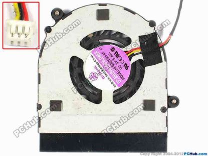 84478 Bi-Sonic HP600705H-01 Cooling Fan  w155x3x3, 5V 0.40A, Bare Bi-Sonic HP600705H-01 Cooling Fan  