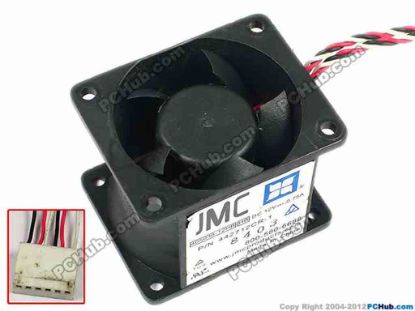 85654 JMC / DaTech 405038-12HB Server - Square Fan HB, sq40x50x38, w310x6x6, 12V 0.75A JMC / DaTech 405038-12HB Server - Square Fan 