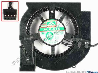 85973 Protechnic Magic MGT8012YB-W20 Server - Round Fan dia92x91x23, w50x4x4, 12V 0.48A Protechnic Magic MGT8012YB-W20 Server - Round Fan 