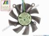 85977 Everflow R128015SU Server - Frameless / GPU Fan dia75x15, w175x4x4, 12V 0.5A, Trans. Black Everflow R128015SU Server - Frameless / GPU Fan 