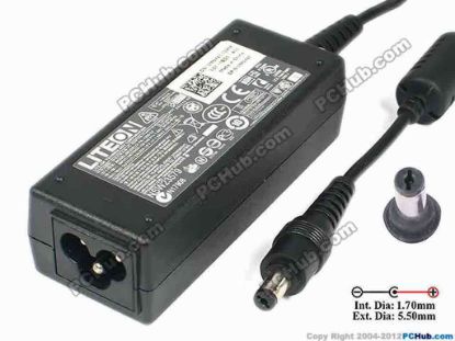 86319 LITE-ON PA-1300-04 AC Adapter- Laptop 19V 1.58A, 5.5/1.7mm, 3-Prong, New LITE-ON PA-1300-04 AC Adapter- Laptop <p><span id="ctl00_ContentPlaceHolder1_ItemDesc1_lblItemDescription">Model: PA-1300-04<br />
Acer P/N: AP03003001 , AP.03003.001 <br />
<br />
INPUT: 100-240V~ 1.0A, 50-60Hz<br />
OUTPUT: 19V 1.58 30W<br />
Connecter size: Int. Diameter: 1.70mm <br />
Ext. Diameter: 5.50mm<br />
Length : 11.00mm</span></p>
<p>Dimension: 90 x 35 x 26 mm</p>
<p>*Please take note, 3 wire AC <a shape="rect" href="http://www.pchub.com/uph/category/356-0-0-1-2/Laptop-Spare-Part.html"><font color="#810081">power cord</font></a> not included.</p>
<p></p>