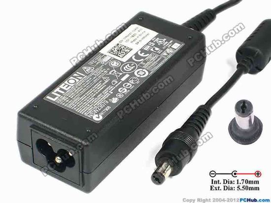 86319 LITE-ON PA-1300-04 AC Adapter- Laptop 19V 1.58A, 5.5/1.7mm, 3-Prong, New LITE-ON PA-1300-04 AC Adapter- Laptop <p><span id="ctl00_ContentPlaceHolder1_ItemDesc1_lblItemDescription">Model: PA-1300-04<br />
Acer P/N: AP03003001 , AP.03003.001 <br />
<br />
INPUT: 100-240V~ 1.0A, 50-60Hz<br />
OUTPUT: 19V 1.58 30W<br />
Connecter size: Int. Diameter: 1.70mm <br />
Ext. Diameter: 5.50mm<br />
Length : 11.00mm</span></p>
<p>Dimension: 90 x 35 x 26 mm</p>
<p>*Please take note, 3 wire AC <a shape="rect" href="http://www.pchub.com/uph/category/356-0-0-1-2/Laptop-Spare-Part.html"><font color="#810081">power cord</font></a> not included.</p>
<p></p>