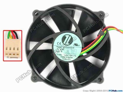 86407 Cooler Master DT1209HSHP Server - Round Fan DT1209HSHP, dia95x95x25, w210x4x4, 12V 0.42A Cooler Master DT1209HSHP Server - Round Fan