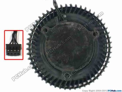 86426 Delta Electronics BFB0712HF Server - Round Fan -AG58, dia65X65X25, w65x4x4, 12v 1.80A  Delta Electronics BFB0712HF Server - Round Fan 