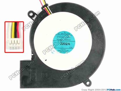 86470 Toshiba SF8028H12-65PE Server - Blower Fan bw78x78x28, w270x4x4, 12V 350MA Toshiba SF8028H12-65PE Server - Blower Fan 