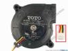 86474 TOTO TYF400LJ15 Server - Blower Fan D06F-12BS1, 11B, bw60x60x25, w75x3x3, 12V 0.33A TOTO TYF400LJ15 Server - Blower Fan 