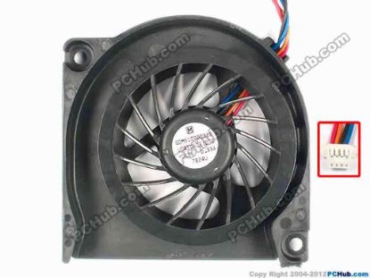86559 Panasonic UDQFC60E1DT0 Cooling Fan  w53x4x4, 5V 0.33A, Bare, Without cover Panasonic UDQFC60E1DT0 Cooling Fan  