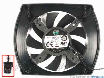 86596 Cooler Master FY08015M12LAA Server - Square Fan sq75x75x15, w48x2x2, 12V 0.45A Cooler Master FY08015M12LAA Server - Square Fan <span class="span11" id="ctl00_ContentPlaceHolder1_ItemDesc1_lblItemDescription">Overall size: 110x90x15mm LxWxH</span>
