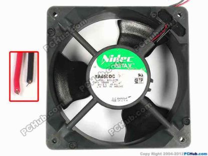 86695 Nidec B33534-55 Server - Square Fan 930337, sq120x38, 55x2, 24V 0.45A Nidec B33534-55 Server - Square Fan 