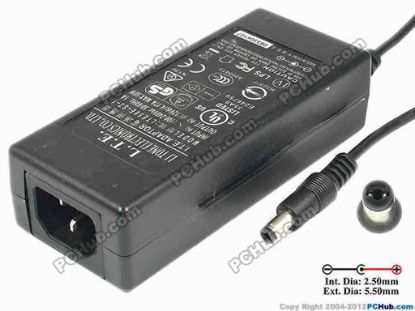 86751 Other Brands L.T.E. AC Adapter 5V-12V 12V 4.17A, 5.5/2.5mm, C14 Other Brands L.T.E. AC Adapter 5V-12V <span id="ctl00_ContentPlaceHolder1_ItemDesc1_lblItemDescription" class="span11">
<p><span id="ctl00_ContentPlaceHolder1_ItemDesc1_lblItemDescription">Model: LTE50E-S2-1<br />
<br />
INPUT: 100-240V~ 1A, 50-60Hz <br />
OUTPUT: 12V 4.17A 50W<br />
Connecter size: Int. Diameter: 2.50mm    <br />
                       Ext. Diameter:  5.50mm<br />
</span></p>
<p>Dimension: 115 x 49 x 30 mm</p>
<div>
<p>*Please take note, 3 wire (IEC C13) AC <a href="http://www.pchub.com/uph/category/356-0-0-1-2/Laptop-Spare-Part.html"><font color="#810081">power cord</font></a> not included.</p></div></span>