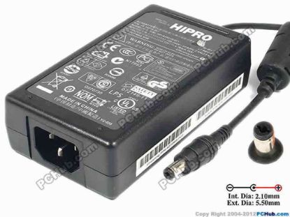 86762 HIPRO HP-A0501R3D1 AC Adapter 5V-12V 12V 4.16A, 2.1/5.5mm, C14 HIPRO HP-A0501R3D1 AC Adapter 5V-12V <span id="ctl00_ContentPlaceHolder1_ItemDesc1_lblItemDescription" class="span11">
<p><span id="ctl00_ContentPlaceHolder1_ItemDesc1_lblItemDescription">Model: HP-A0501R3D1<br />
<br />
INPUT: 100-240V~ 2.4A, 50-60Hz <br />
OUTPUT: 12V 4.16A 50W<br />
Connecter size: Int. Diameter: 2.10mm <br />
Ext. Diameter: 5.50mm<br />
</span></p>
<p>Dimension: 111 x 62 x 30 mm</p>
<div>
<p>*Please take note, 3 wire (IEC C13) AC <a href="http://www.pchub.com/uph/category/356-0-0-1-2/Laptop-Spare-Part.html"><font color="#810081">power cord</font></a> not included.</p></div></span>
