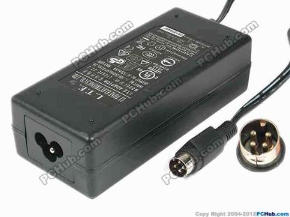 86777 Other Brands L.T.E. AC Adapter 5V-12V 12V 5A, 4-Pin DIN, 3-Prong Other Brands L.T.E. AC Adapter 5V-12V <span id="ctl00_ContentPlaceHolder1_ItemDesc1_lblItemDescription" class="span11">
<div>Model: LTE60E-S2-2</div>
<div><br />
</div>
<div>INPUT: 100-240V~2A, 50-60Hz </div>
<div>OUTPUT: 12V 5.0A 60W</div>
<div>Connector: 4-pin DIN</div>
<div><br />
</div>
<div>Dimensions: 123 X 54 X 35 mm</div>
<div><br />
</div>
<div>*Please take note, 3 wire AC power cord not included.</div></span>