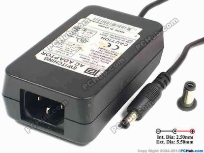 86804 PHIHONG PSA18U-050 AC Adapter 5V-12V 5V 3A, 5.5/2.5mm, C14 PHIHONG PSA18U-050 AC Adapter 5V-12V <span id="ctl00_ContentPlaceHolder1_ItemDesc1_lblItemDescription" class="span11">
<p><span id="ctl00_ContentPlaceHolder1_ItemDesc1_lblItemDescription">Model: PAS18U-050<br />
<br />
INPUT: 100-240V~ 0.5A, 50-60Hz <br />
OUTPUT: 5V 3A 15W<br />
Connecter size: Int. Diameter: 2.50mm    <br />
                       Ext. Diameter:  5.50mm<br />
</span></p>
<p>Dimension: 102 x 62 x 30 mm</p>
<div>
<p>*Please take note, 3 wire (IEC C13) AC <a href="http://www.pchub.com/uph/category/356-0-0-1-2/Laptop-Spare-Part.html"><font color="#810081">power cord</font></a> not included.</p></div></span>