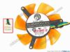 86851 Power Logic PLD05010S12H Server - Frameless / GPU Fan dia45x45x10, w110x4x4, 12V 0.20A, Orange Power Logic PLD05010S12H Server - Frameless / GPU Fan 