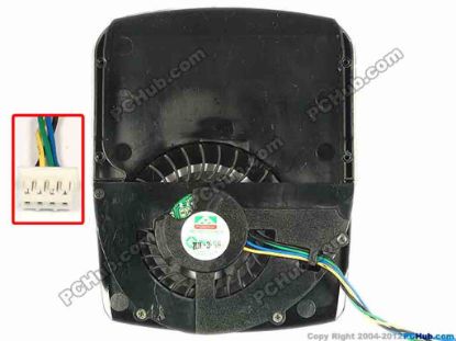 86877 Protechnic Magic MGT6012YR-W15 Server - Round Fan dia108x88x12, w45x4x4, 12V 0.37A Protechnic Magic MGT6012YR-W15 Server - Round Fan 