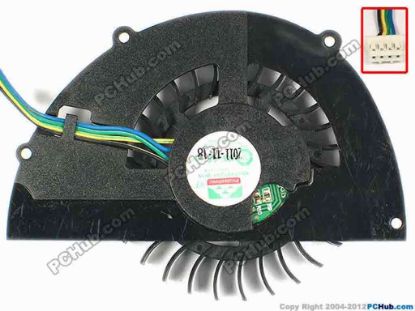 86897 Protechnic Magic MGT6012YF-W15 Server - Round Fan dia80x60x11, w40x40x40, 12V 0.37A Protechnic Magic MGT6012YF-W15 Server - Round Fan 