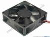 87050 NMB-MAT / Minebea  3110KL-05W-B55 Server - Square Fan L72, sq80x80x25, w70x4x4, 24V 0.15A NMB-MAT / Minebea  3110KL-05W-B55 Server - Square Fan 