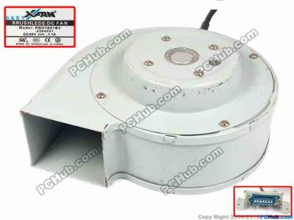 87124 Other Brands Xinrui United Industrial Server - Blower Fan RBH1881B4, -A20AE01, bw180x171x81, w280x4x14, 48V  Other Brands Xinrui United Industrial Server - Blower Fan 
