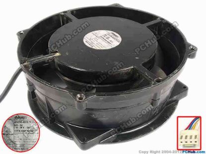 87125 ebm-papst W1G180-AB19-06/A01 Server - Round Fan dia200x200x70, w395x4x4, 24V 2.07A ebm-papst W1G180-AB19-06/A01 Server - Round Fan