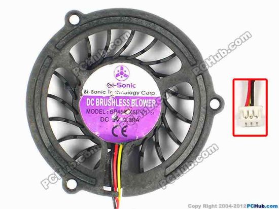 87153 Bi-Sonic BP450905H-01 Cooling Fan  w80x3x3, 5V 0.39A, Bare fan Bi-Sonic BP450905H-01 Cooling Fan  <br />
<br />
<span style="color: #ff0000;">Compatible to:&nbsp;</span><span style="font-size: small; color: #ff0000; font-family: arial, sans-serif; line-height: 18.2000007629395px;">Averatec M30</span>&nbsp;<br />
<br />
<br />