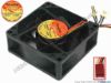 87181 Everflow T127025BU Server - Square Fan TT-7025A, bw70x25, w210x7x3, 12V 0.7A Everflow T127025BU Server - Square Fan 