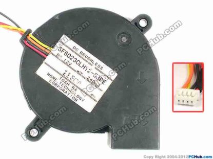 87451 Toshiba SF6023CLH12-53PE Server - Blower Fan bw59x23, w315x4x4, 12V 240mA Toshiba SF6023CLH12-53PE Server - Blower Fan 