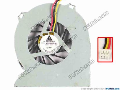 87497 Fujitsu SIEMENS Amilo Pro V2030 Cooling Fan  -6F53, w55x3x3, 5V 0.30A, Bare fan Fujitsu SIEMENS Amilo Pro V2030 Cooling Fan  