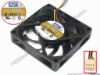 87690 AVC DE07015B12L Server - Square Fan P071, sq70x15, w210x4x4, 12V 0.3A AVC DE07015B12L Server - Square Fan 