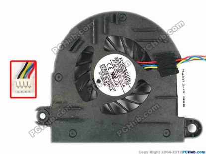 87738 Forcecon DFS481305MC0T Cooling Fan  F792, w20x4x4, 5V 0.5A, Bare, W/O Cover Forcecon DFS481305MC0T Cooling Fan  