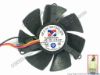 87999 ARX FS1250-S1033A Server - Frameless / GPU Fan dia50x50x10, w100x3x3, 12V 0.19A ARX FS1250-S1033A Server - Frameless / GPU Fan