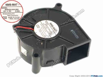 88116 NMB-MAT / Minebea BM6025-04W-B50 Server - Blower Fan T00, bw60x25, 2-Wire, 12V 0.42A NMB-MAT / Minebea BM6025-04W-B50 Server - Blower Fan 