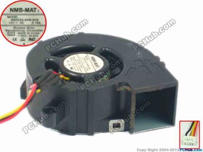 88434 NMB-MAT / Minebea BM5020-04W-B39 Server - Blower Fan L51, bw50x50x20, 3-wire, 12V 0.16A NMB-MAT / Minebea BM5020-04W-B39 Server - Blower Fan 