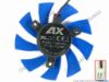 89780 Everflow T128015DH Server - Frameless / GPU Fan 12V 0.32A, W100x2x2, D75x10, Blue Everflow T128015DH Server - Frameless / GPU Fan 