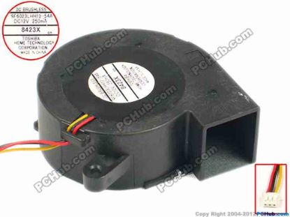 89784 Toshiba SF6023LHH12-54A Server - Blower Fan bw60x23, w85x3x3, 12V 250mAh Toshiba SF6023LHH12-54A Server - Blower Fan 