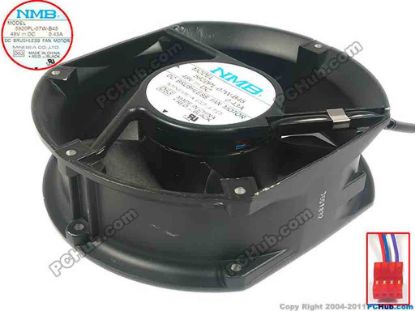89849 NMB-MAT / Minebea 5920PL-07W-B45 Server - Round Fan D53, dia172x172x50, 48V 0.43A NMB-MAT / Minebea 5920PL-07W-B45 Server - Round Fan